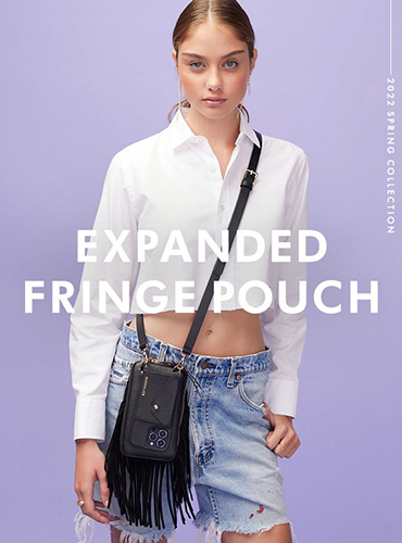 EXPANDED FRINGE POUCH エキスパンデット フリンジ ポーチ iPhone13 series・iPhone 13 mini・iPhone 13・iPhone 13　Pro・iPhone 13　Pro Max