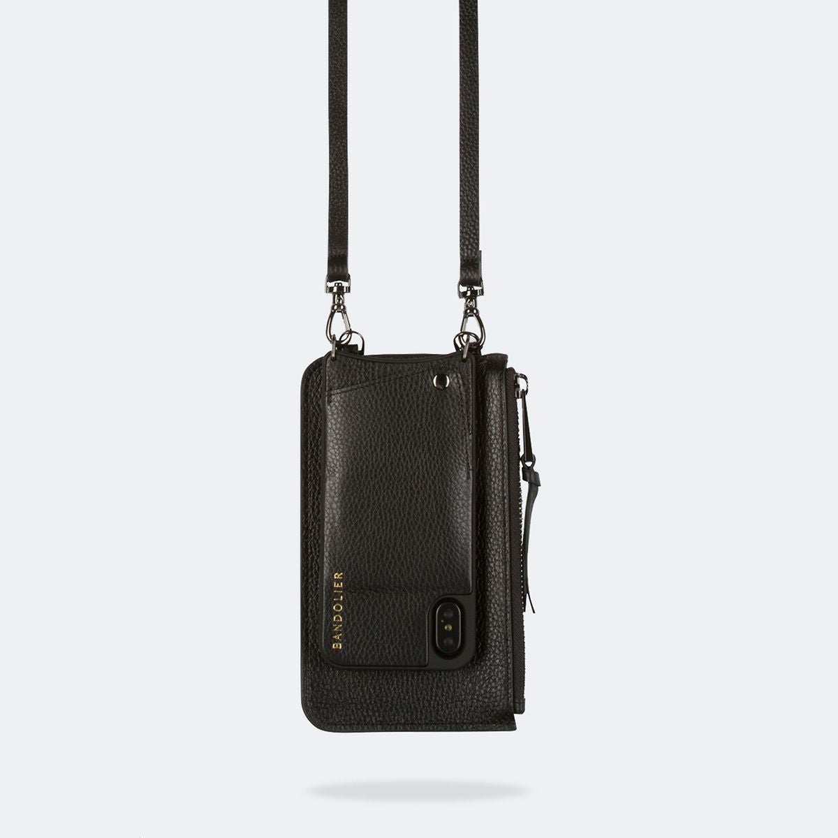オンライン限定】EMMA BLACK/PEWTER STRAP エマ ブラックピューター