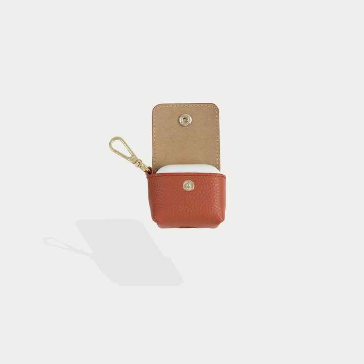 AirPods 3 POUCH CLAY エアーポッズ 3 ポーチ クレー | バンドリヤー