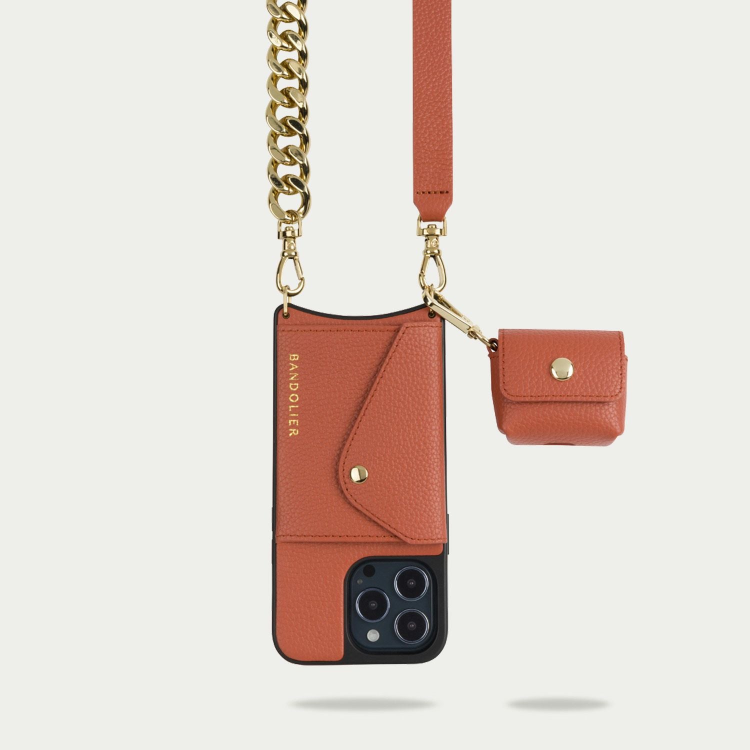 AirPods 3 POUCH CLAY エアーポッズ 3 ポーチ クレー | バンドリヤー