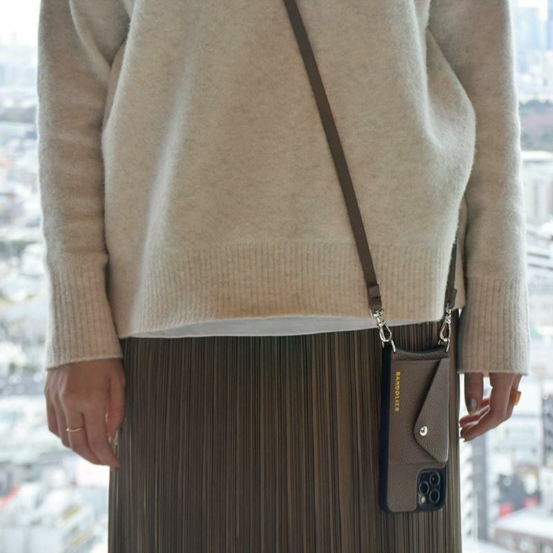 日本限定】【13 Series】DONNA SIDE SLOT DARK TAUPE ドナ サイド