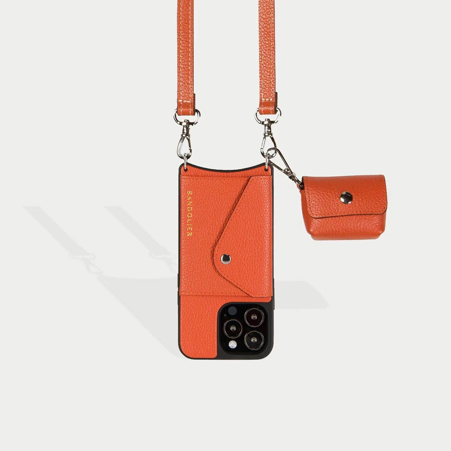 AirPods Pro POUCH ORANGE エアーポッズ ポーチ オレンジ | バンド