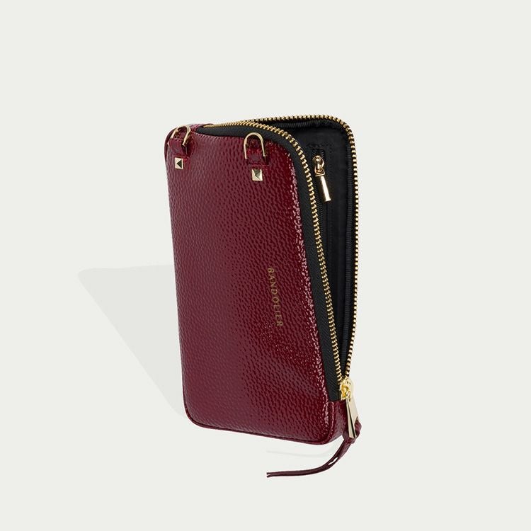 EXPANDED BURGUNDY POUCH エキスパンデッド バーガンディー ポーチ