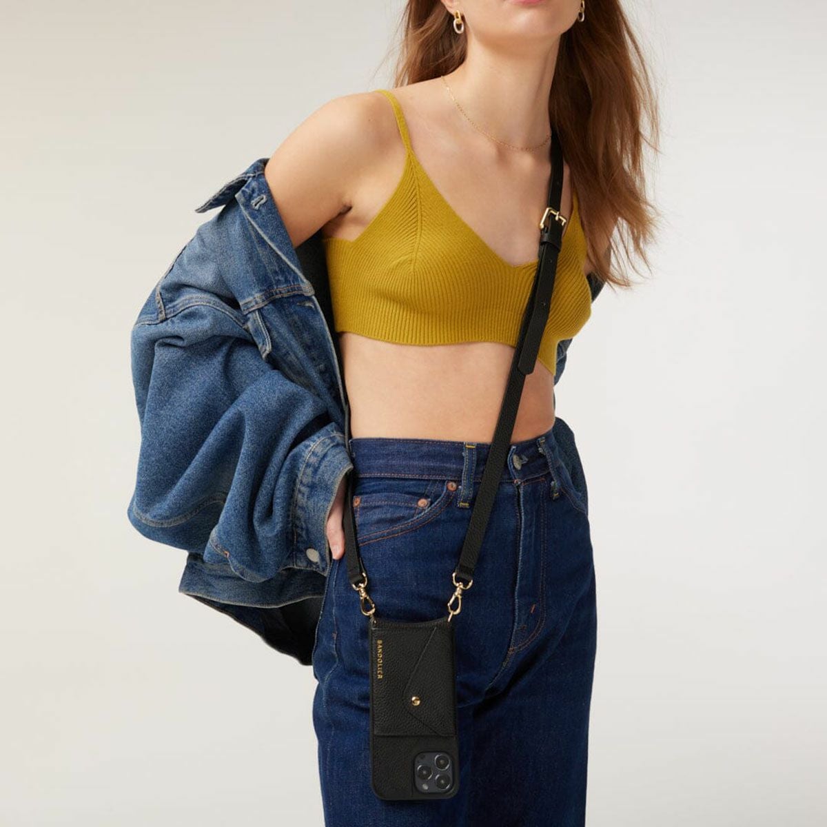 HAILEY BLACK/GOLD STRAP ヘイリー ブラックゴールド ストラップ