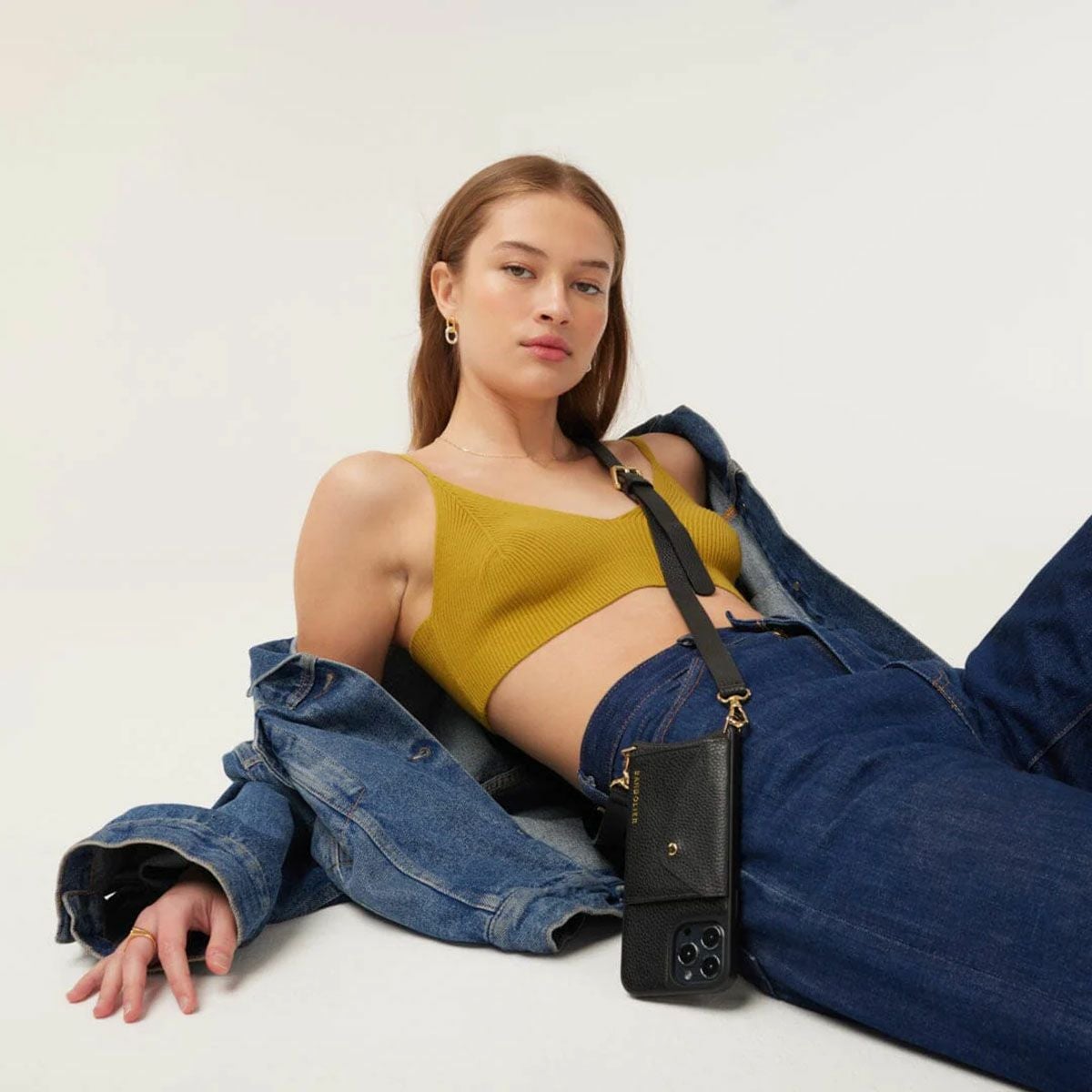 HAILEY BLACK/GOLD STRAP ヘイリー ブラックゴールド ストラップ