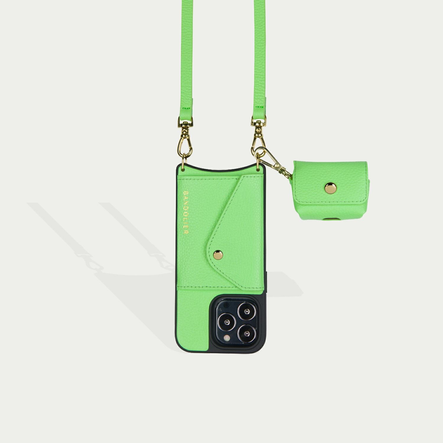 AirPods Pro POUCH NEON GREEN エアーポッズ プロ ポーチ ネオン
