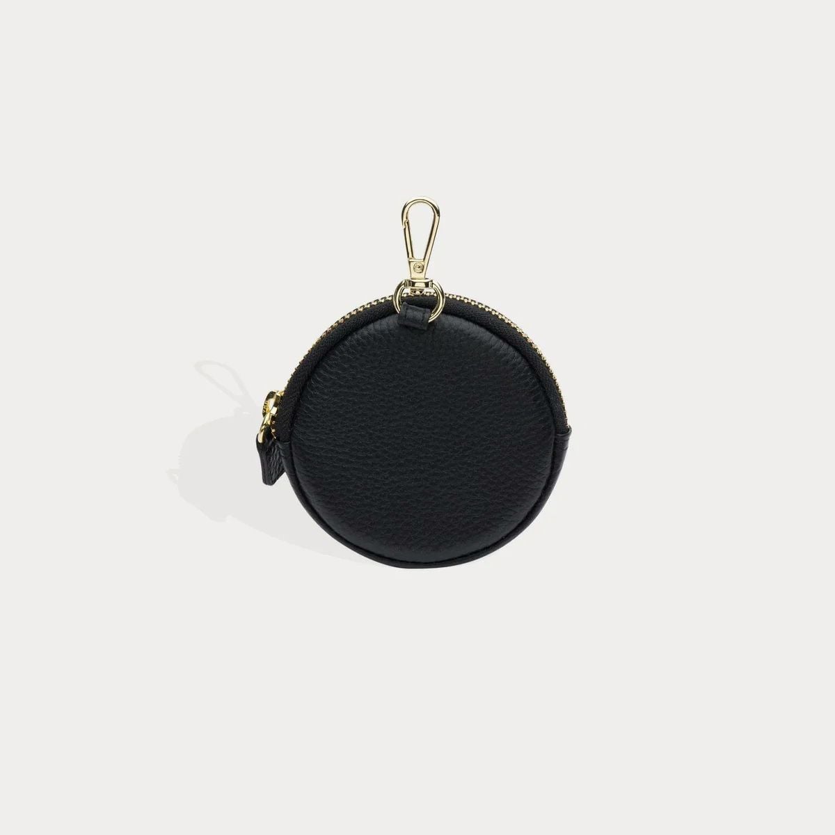 MINI ROUND POUCH BLACK GOLD ミニラウンド ポーチ ブラックゴールド