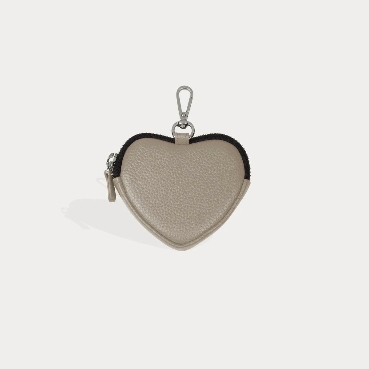 MINI HEART POUCH GREIGE ミニハート ポーチ グレージュ | バンド