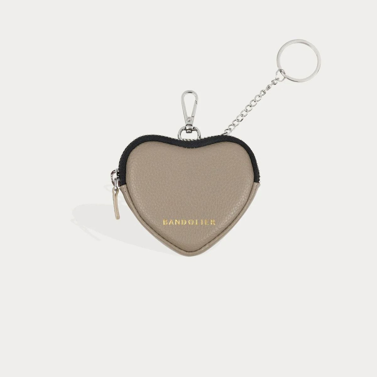 MINI HEART POUCH GREIGE ミニハート ポーチ グレージュ | バンド