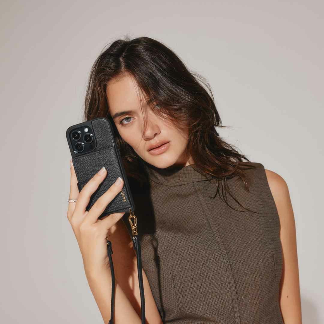 15 Series】MILA MagSafe BLACK GOLD ミラ マグセーフ ブラック