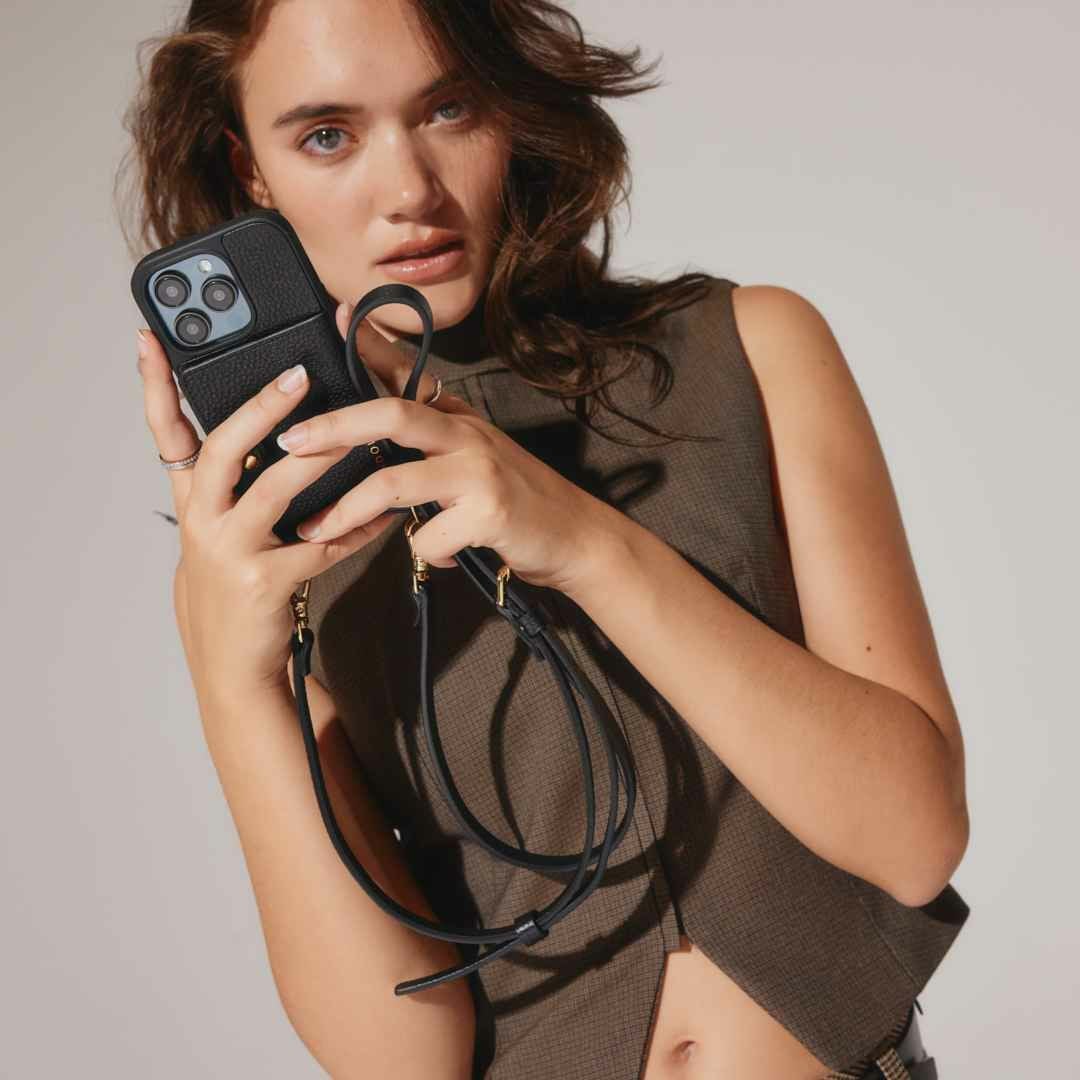 15 Series】MILA MagSafe BLACK GOLD ミラ マグセーフ ブラック