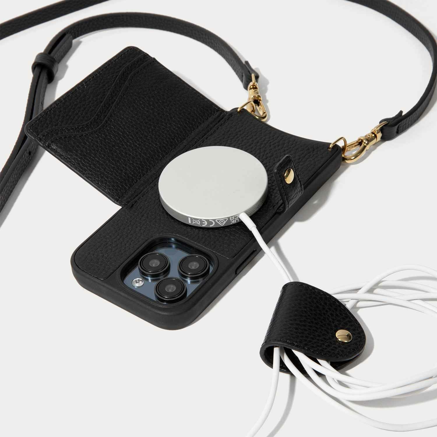 15 Series】MILA MagSafe BLACK GOLD ミラ マグセーフ ブラック