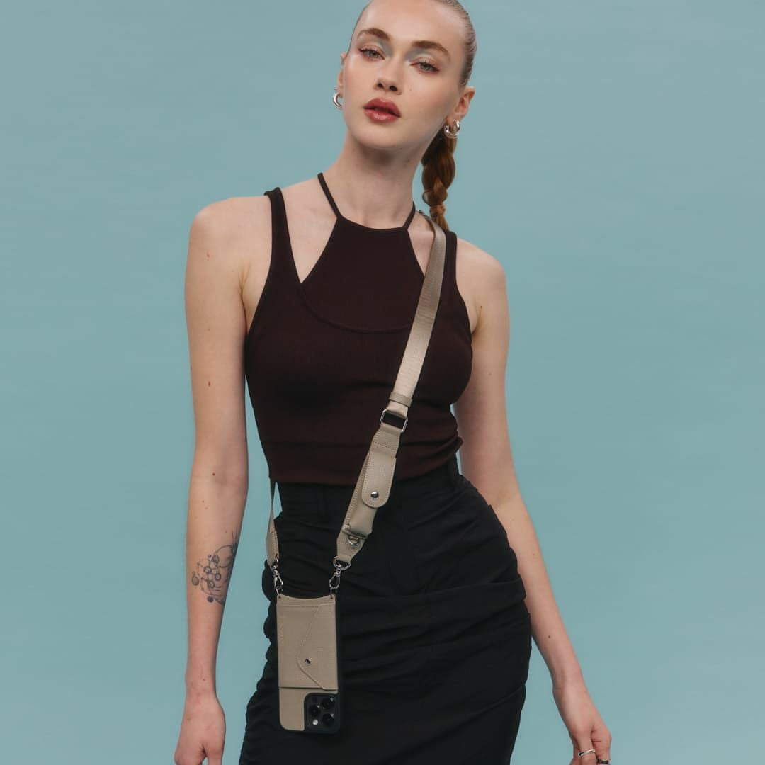 LANA LIPSTICK STRAP GREIGE ラナ リップスティックストラップ