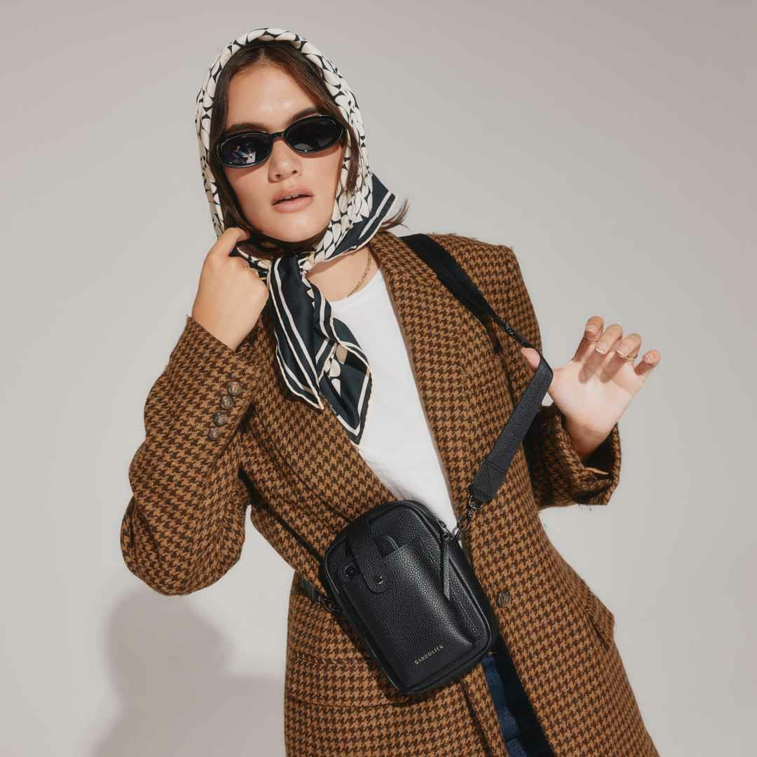 DILLON BLACK PEWTER BAG ディロン ブラック ピューター バッグ