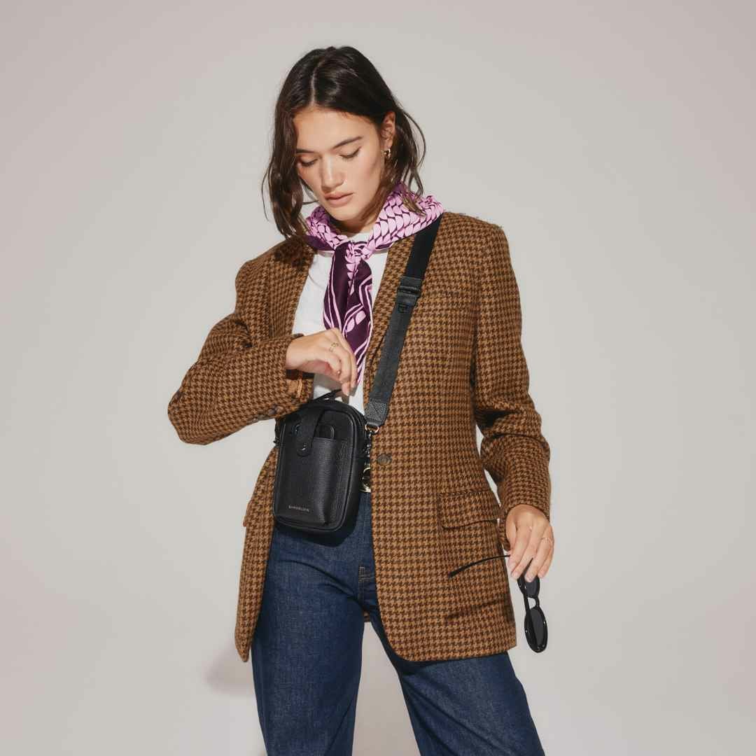 DILLON BLACK PEWTER BAG ディロン ブラック ピューター バッグ