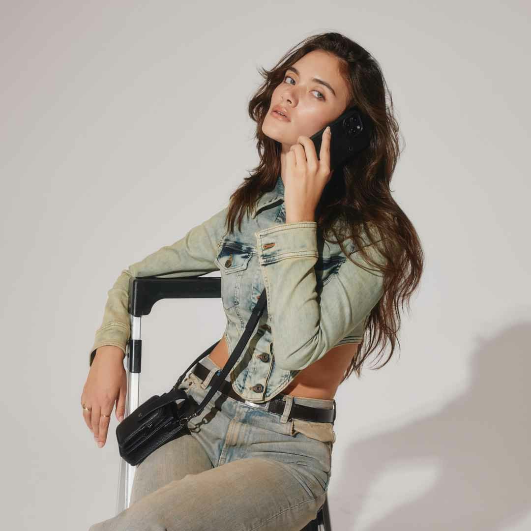 iPhone・Android対応】HAILEY PHONE POUCH PEWTER ヘイリー フォン