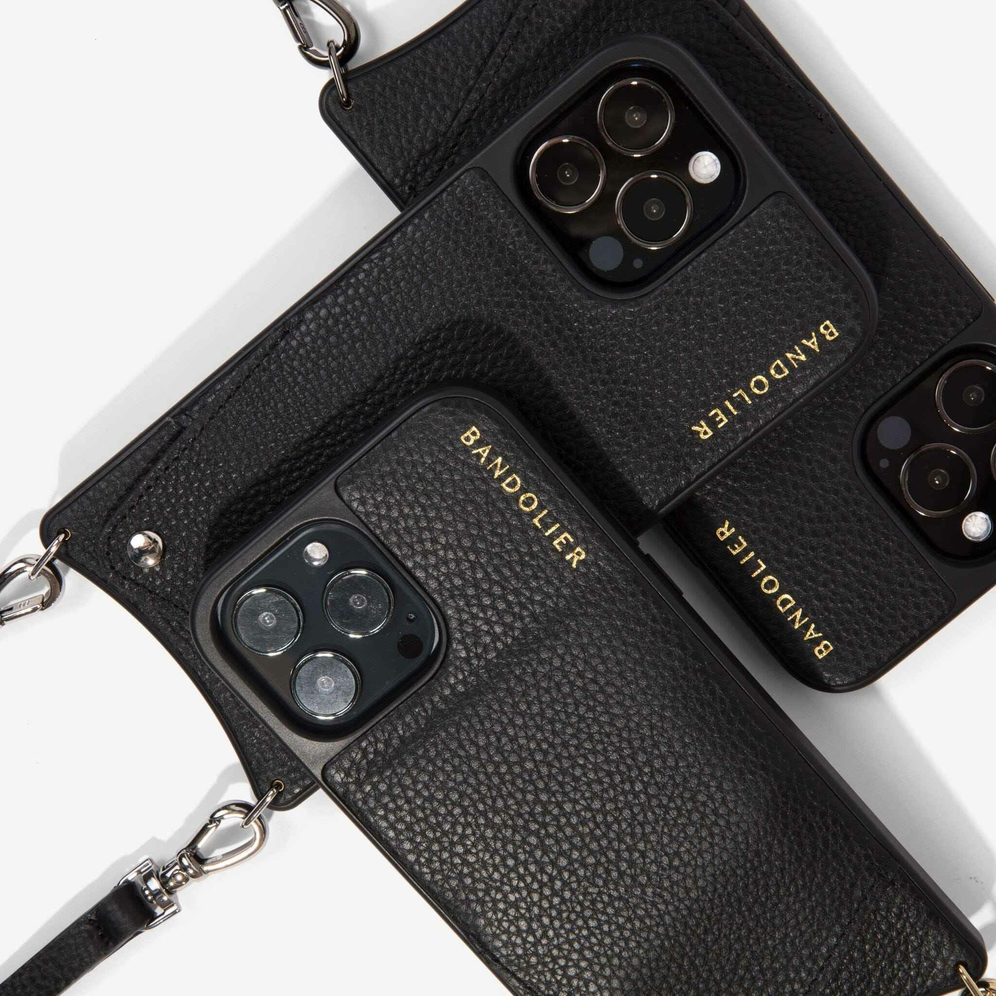 【美品】BANDOLIER iPhone16 エマ シエンナ 16 Series】 EMMA SILVER エマ シルバー | バンドリヤー(BANDOLIER
