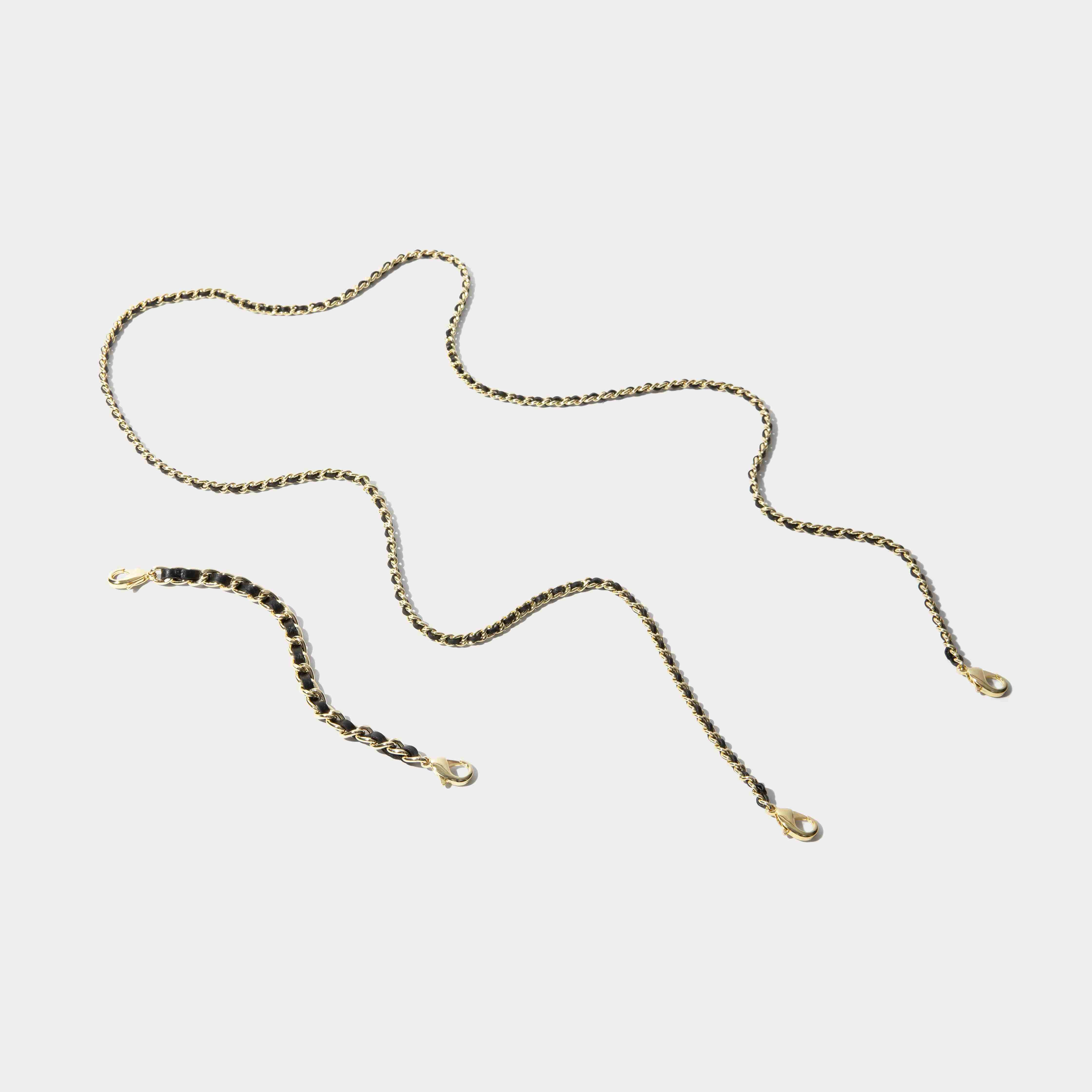 新品未使用 バンドリヤー リリー ストラップセット ブラック ゴールド LILY STRAP SET BLACK リリー ストラップセット ブラック ゴールド