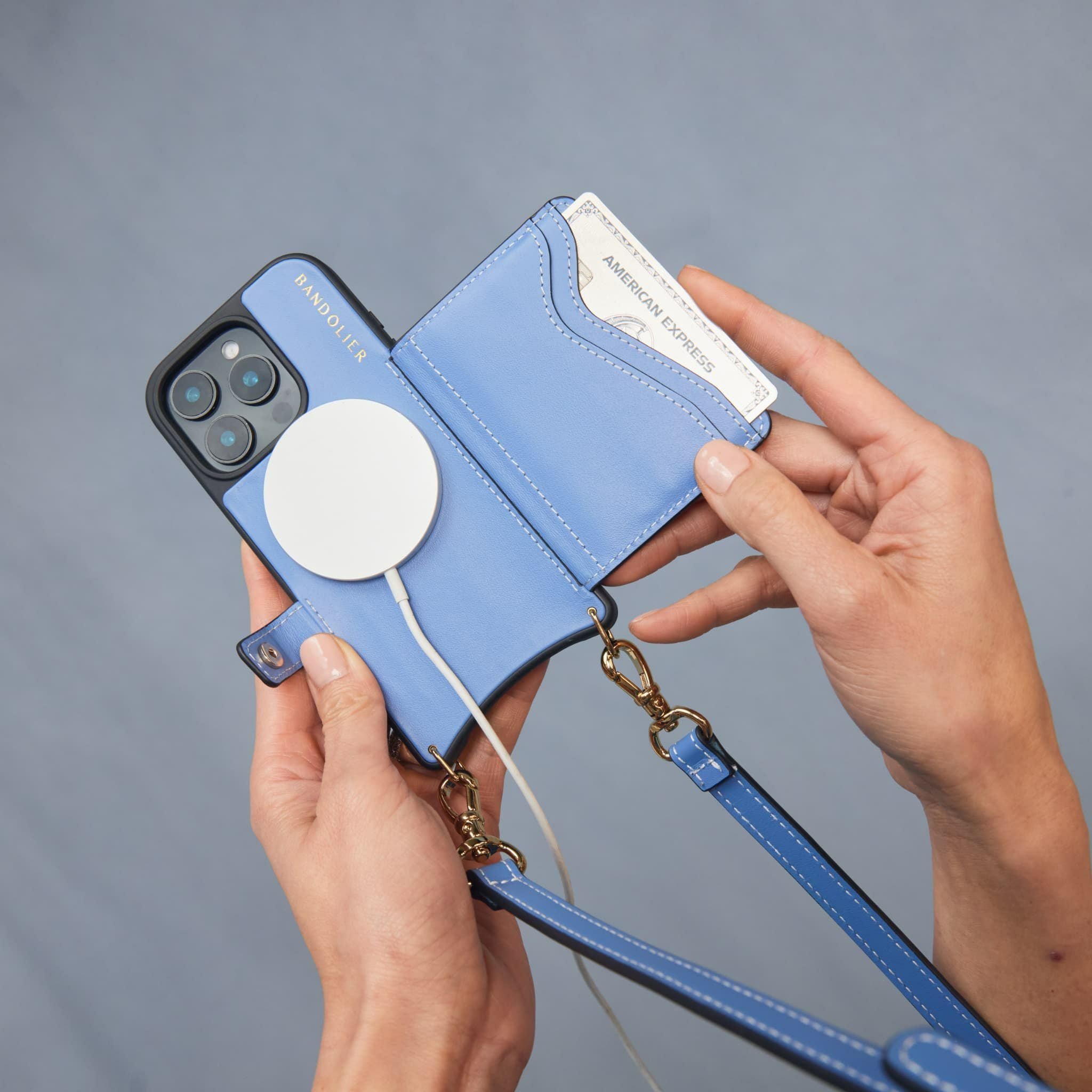 16 Series】 CASEY MAGSAFE SMOOTH BLUE ケイシー マグセーフ スムース