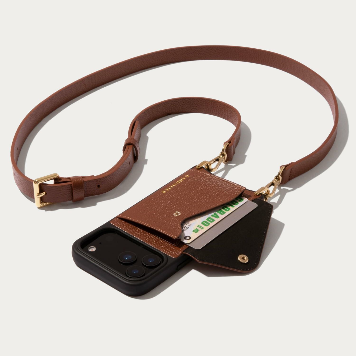 17 Series】 HAILEY SIDE SLOT COGNAC ヘイリー サイドスロット