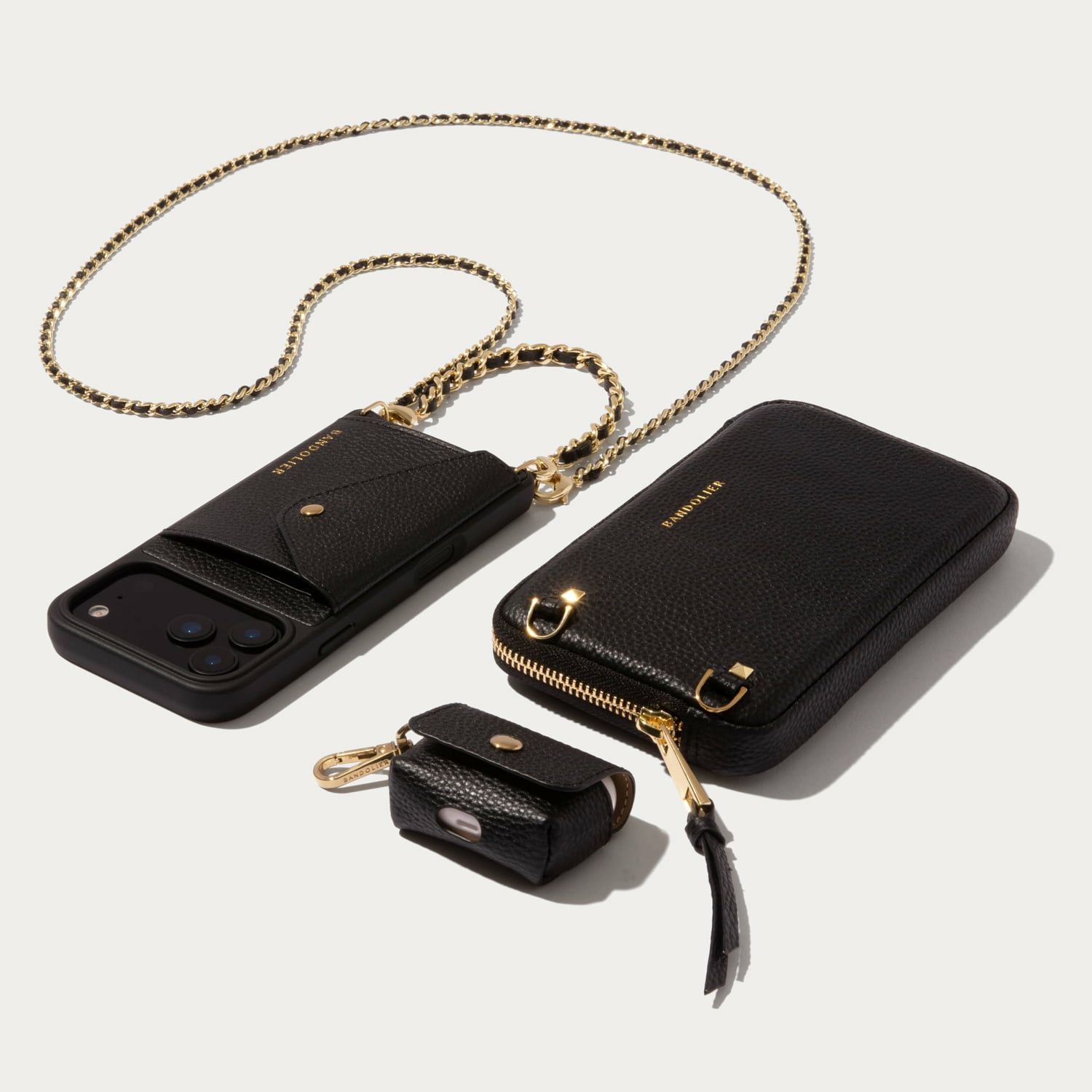 新品未使用 バンドリヤー リリー ストラップセット ブラック ゴールド LILY STRAP SET BLACK リリー ストラップセット ブラック ゴールド