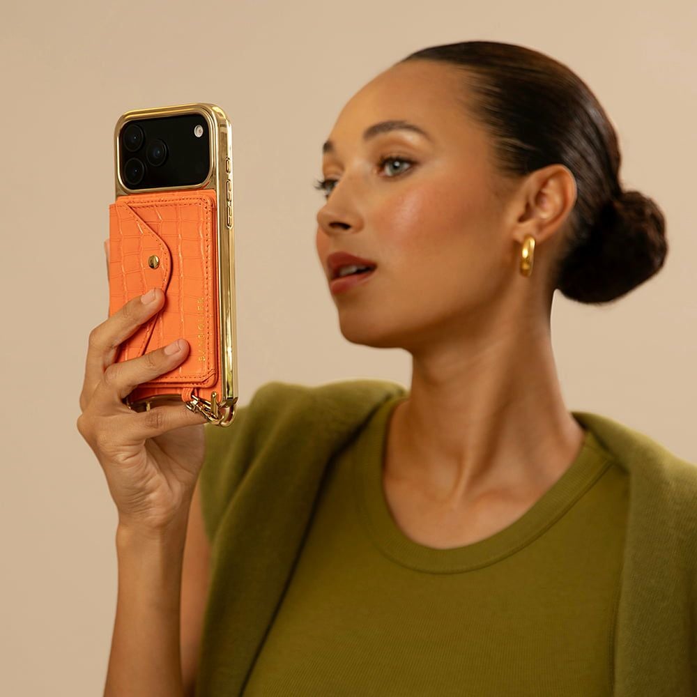 16 Series】 CASEY CHROME ORANGE ケイシー マグセーフ オレンジ