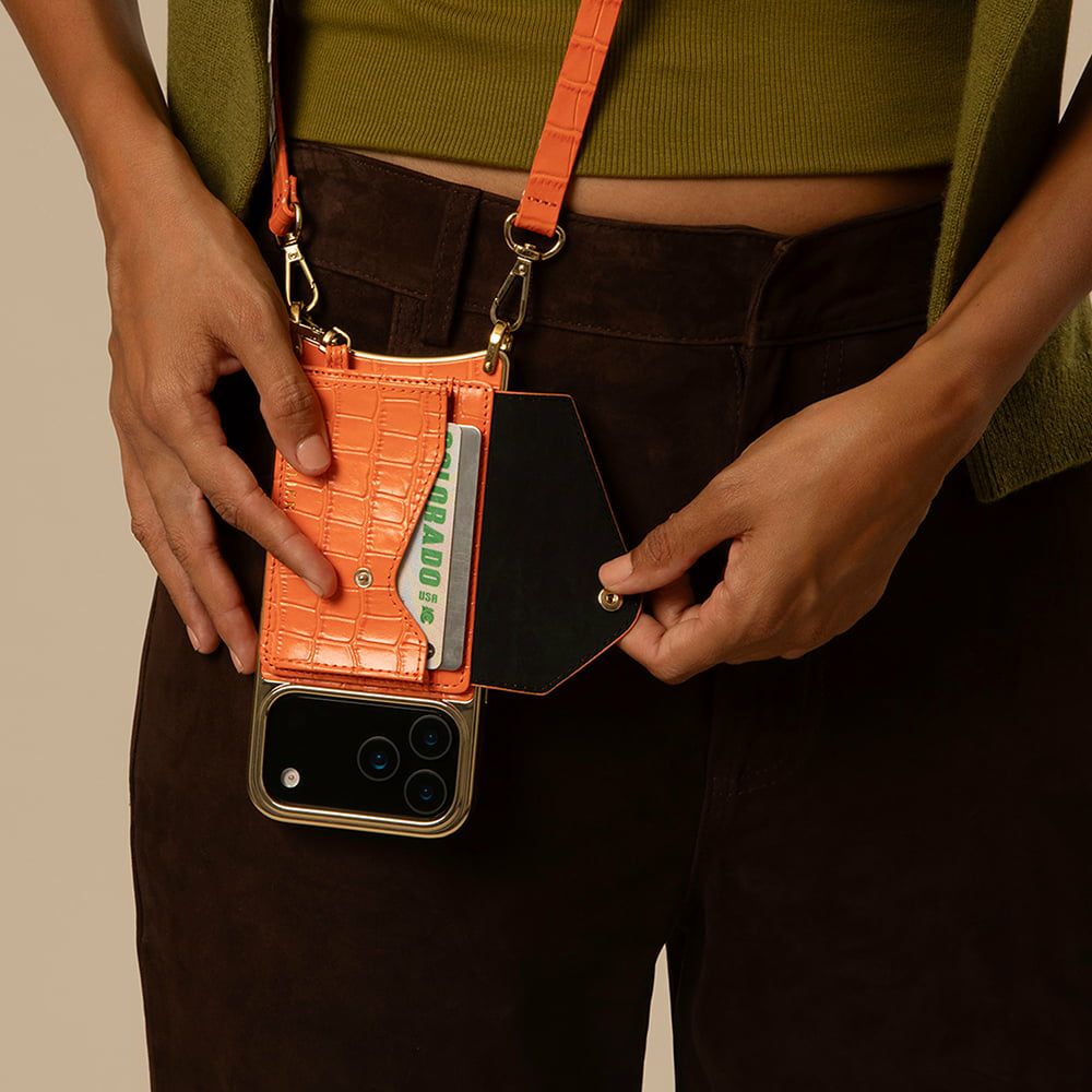 16 Series】 CASEY CHROME ORANGE ケイシー マグセーフ オレンジ