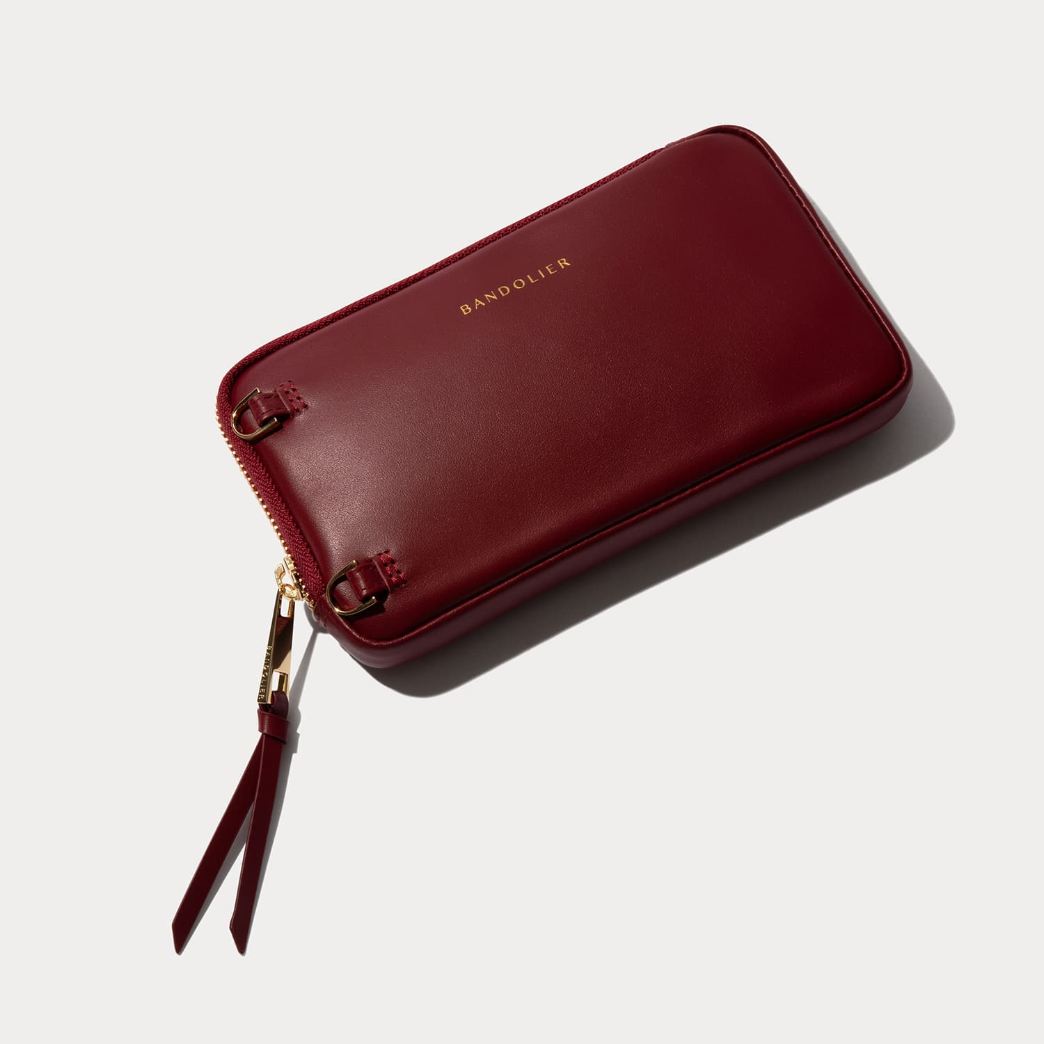EXPANDED BURGUNDY POUCH エキスパンデッド バーガンディー ポーチ