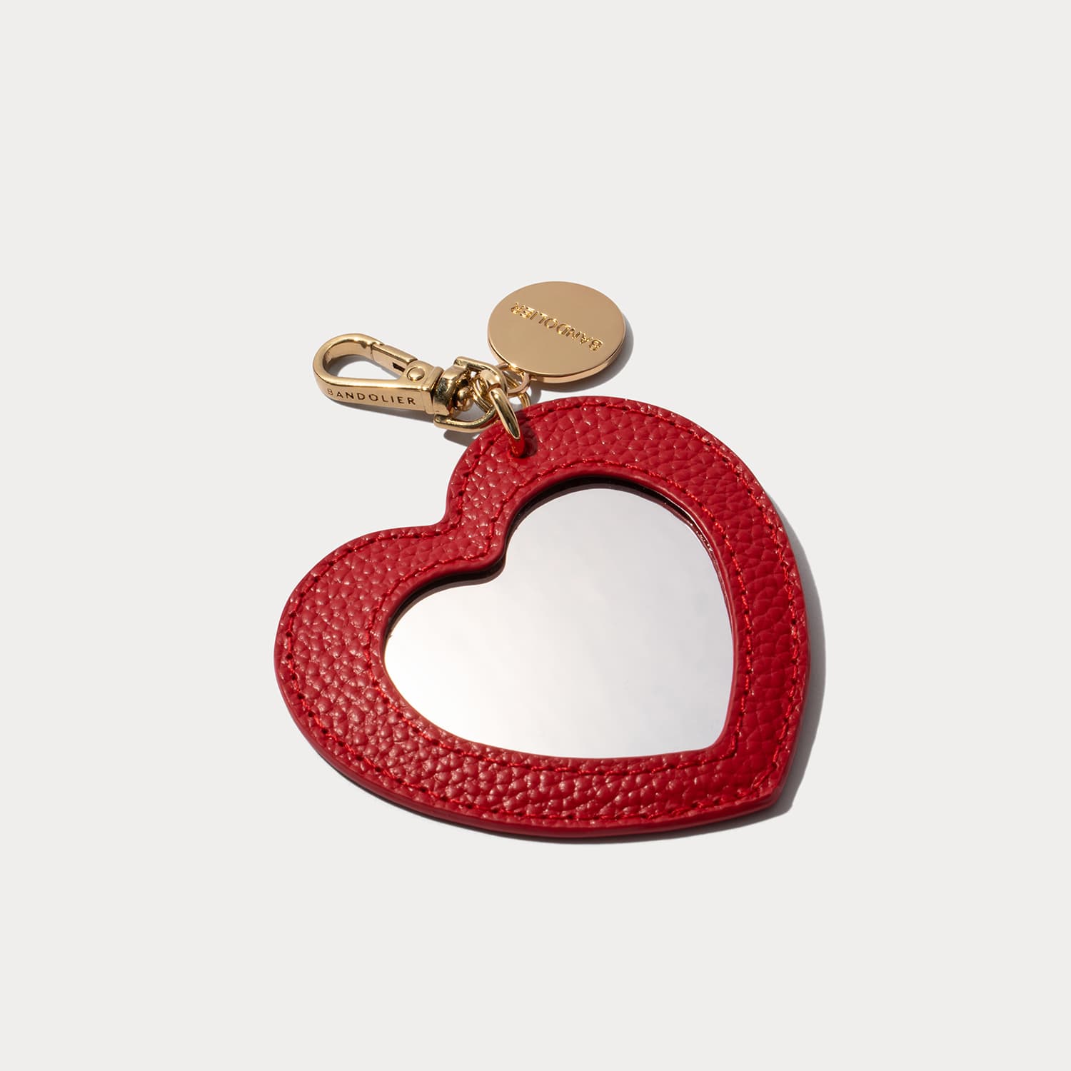 MIRROR HEART CHARM RED ミラーハートチャーム レッド | バンドリヤー