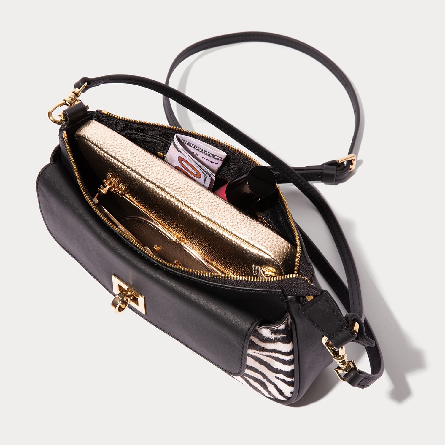 TAYLOR SHOLDER BAG ZEBRA テイラー ショルダーバッグ ゼブラ | バンド