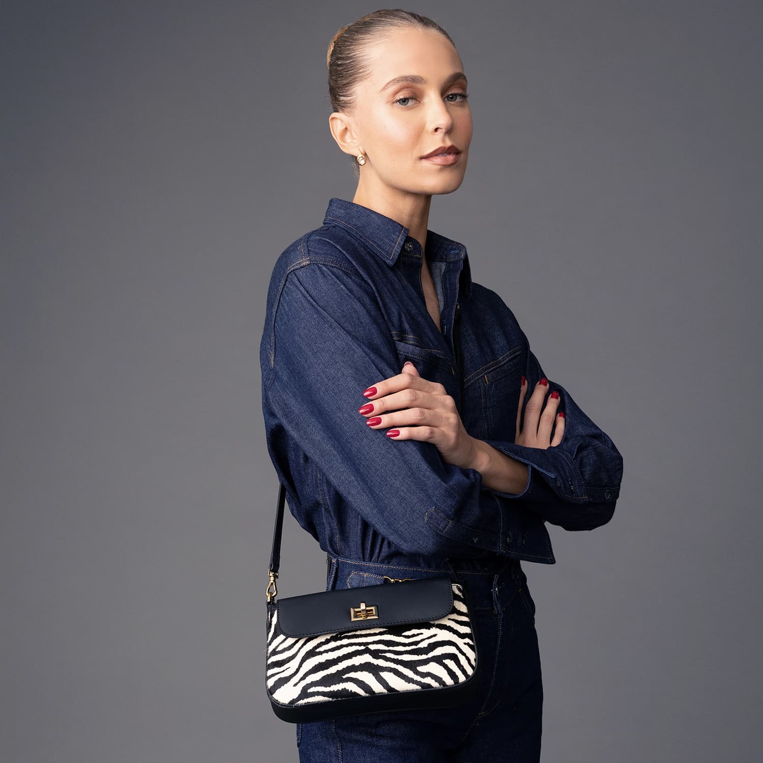 TAYLOR SHOLDER BAG ZEBRA テイラー ショルダーバッグ ゼブラ | バンド