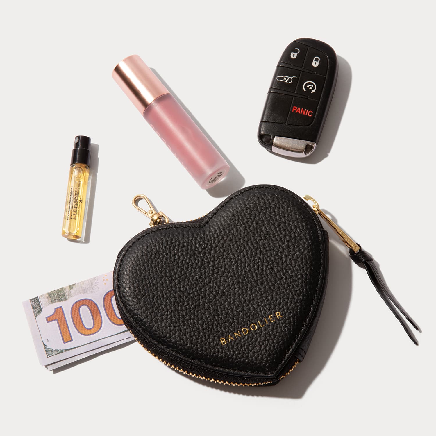 MAGNET HEART WALLET BLACK マグネットハートウォレット ブラック