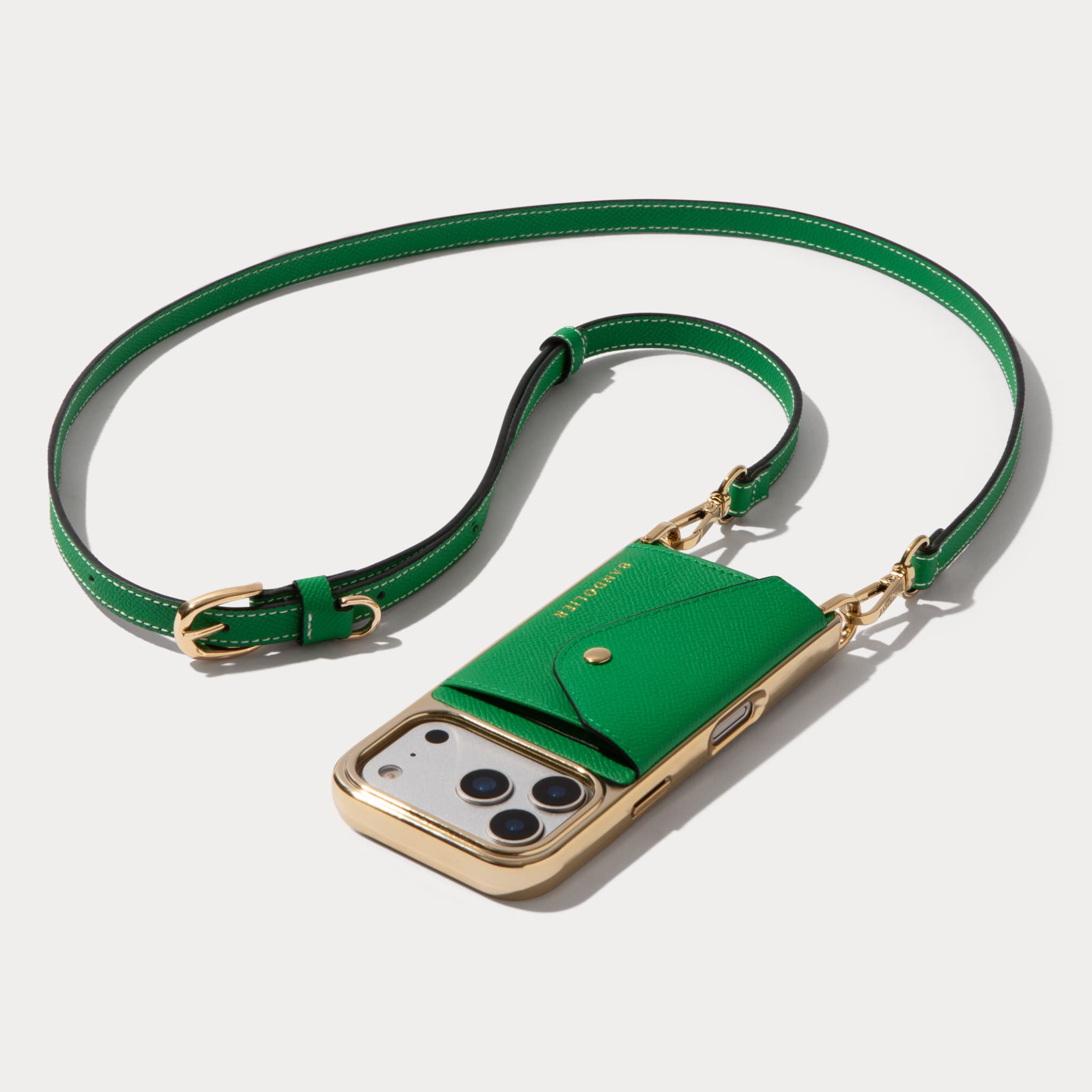 iPhone 17 Series】 DONNA CASEY CHROME FERN GREEN ドナ ケイシー