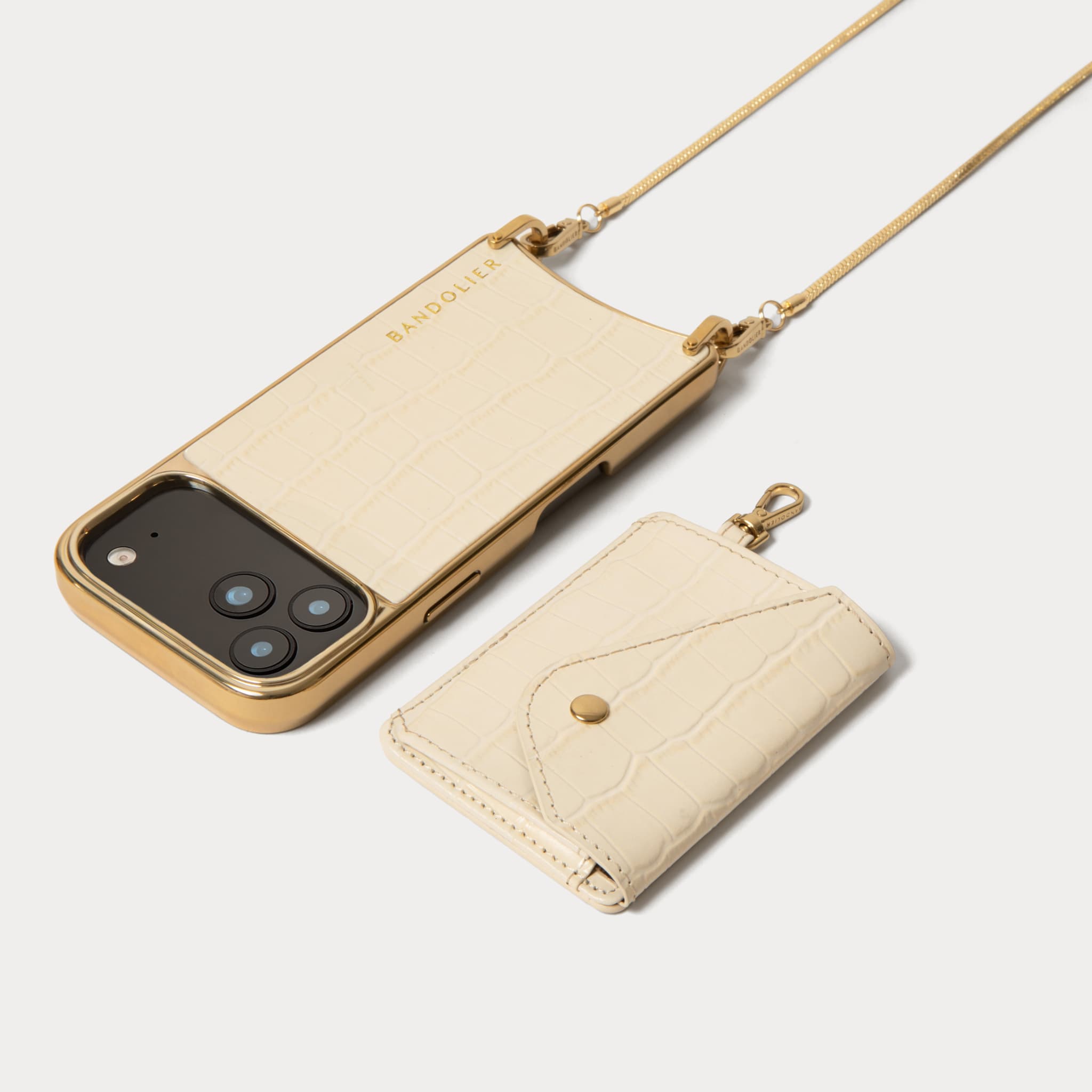 iPhone 17 Series】 REMI IVORY CROC レミ アイボリークロコ | バンド