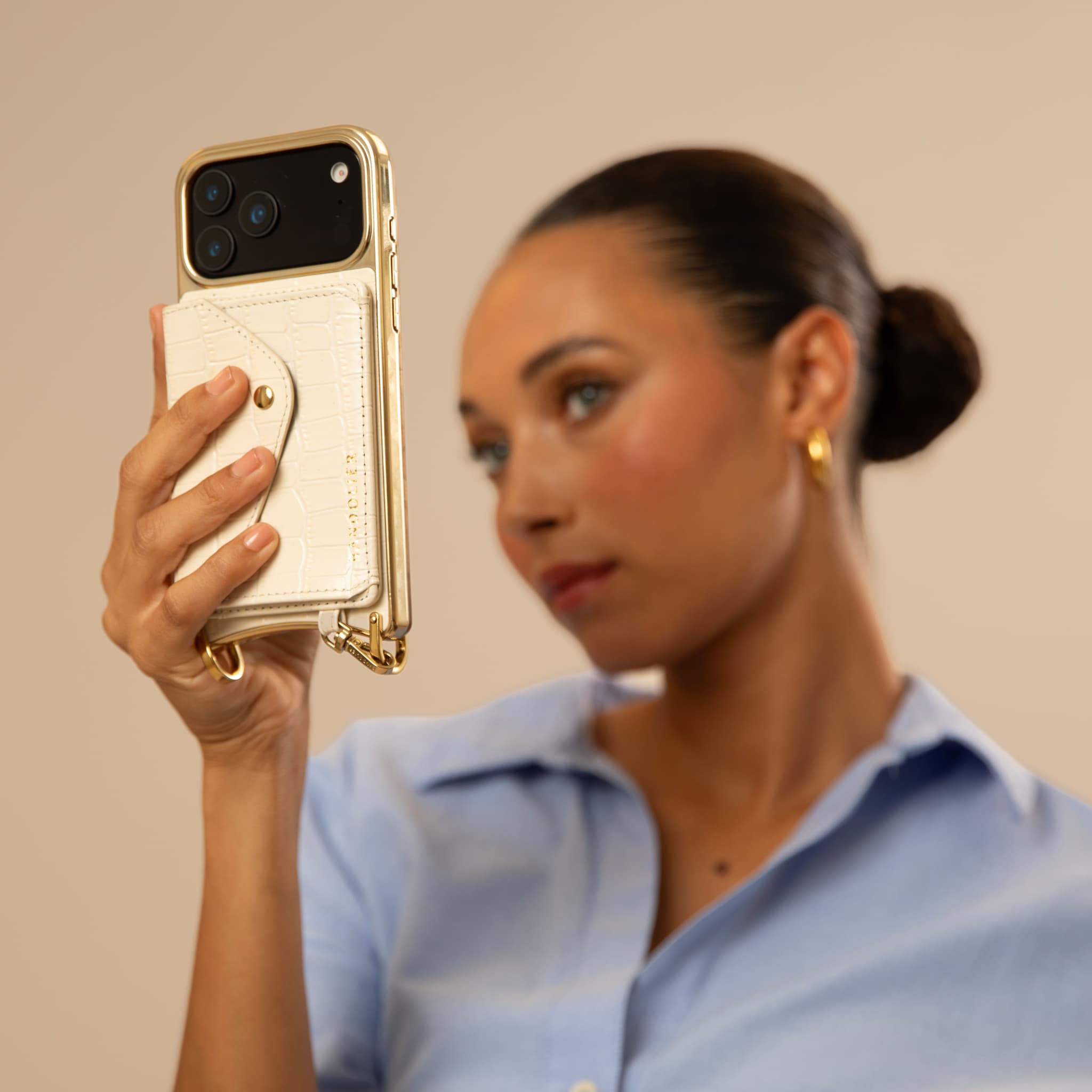 iPhone 17 Series】 REMI IVORY CROC レミ アイボリークロコ | バンド