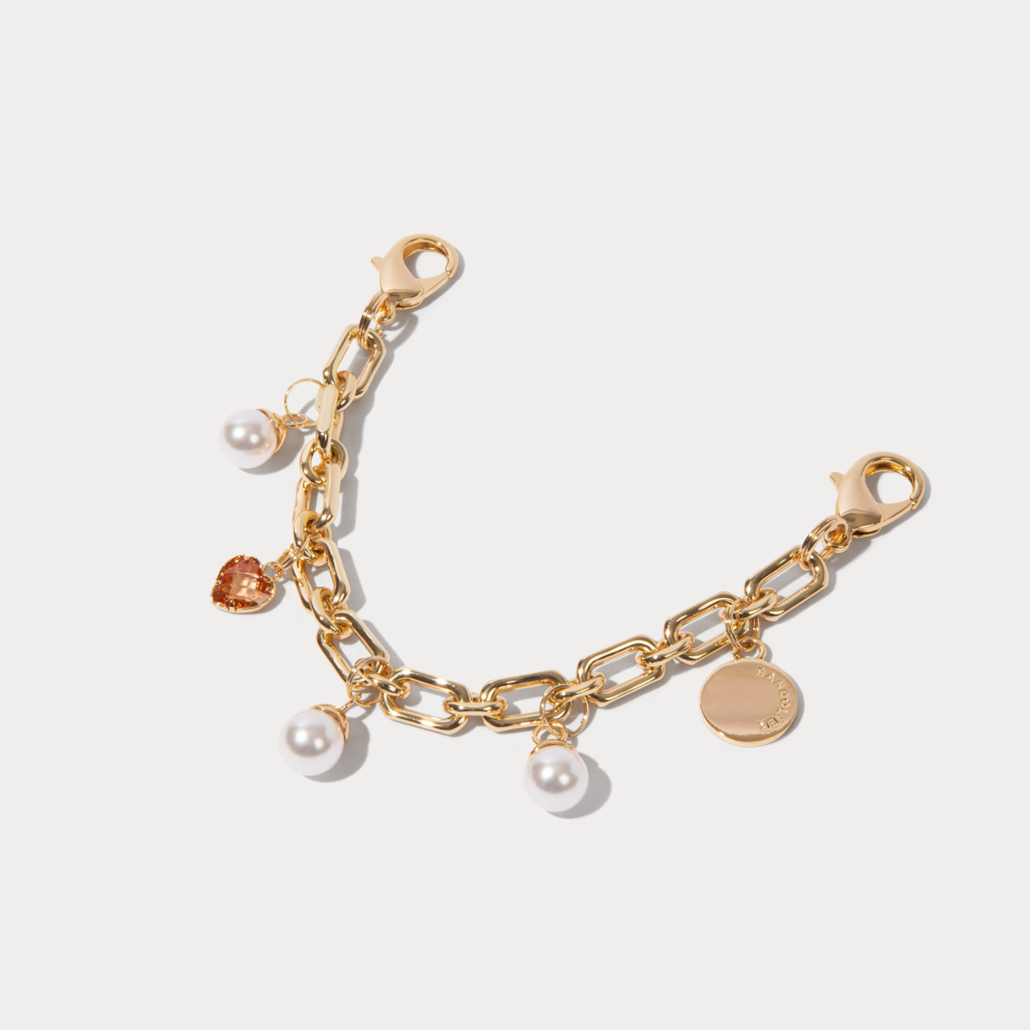 EMELIA LONG PEARL BANDOLET GOLD エミリア ロングパール バンドレット